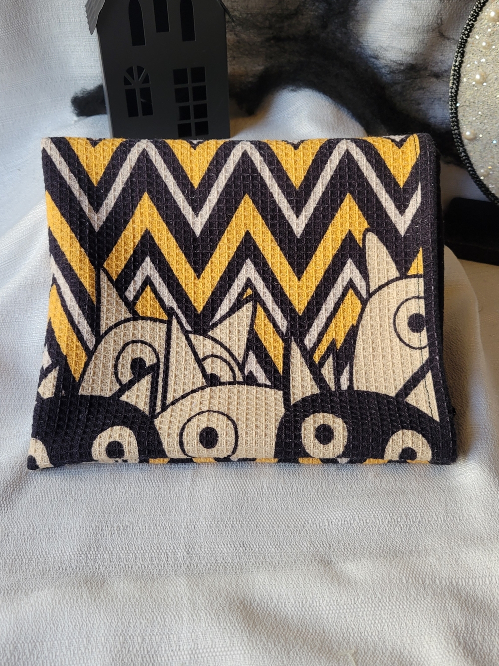 Halloween Cat Kitchen Towel